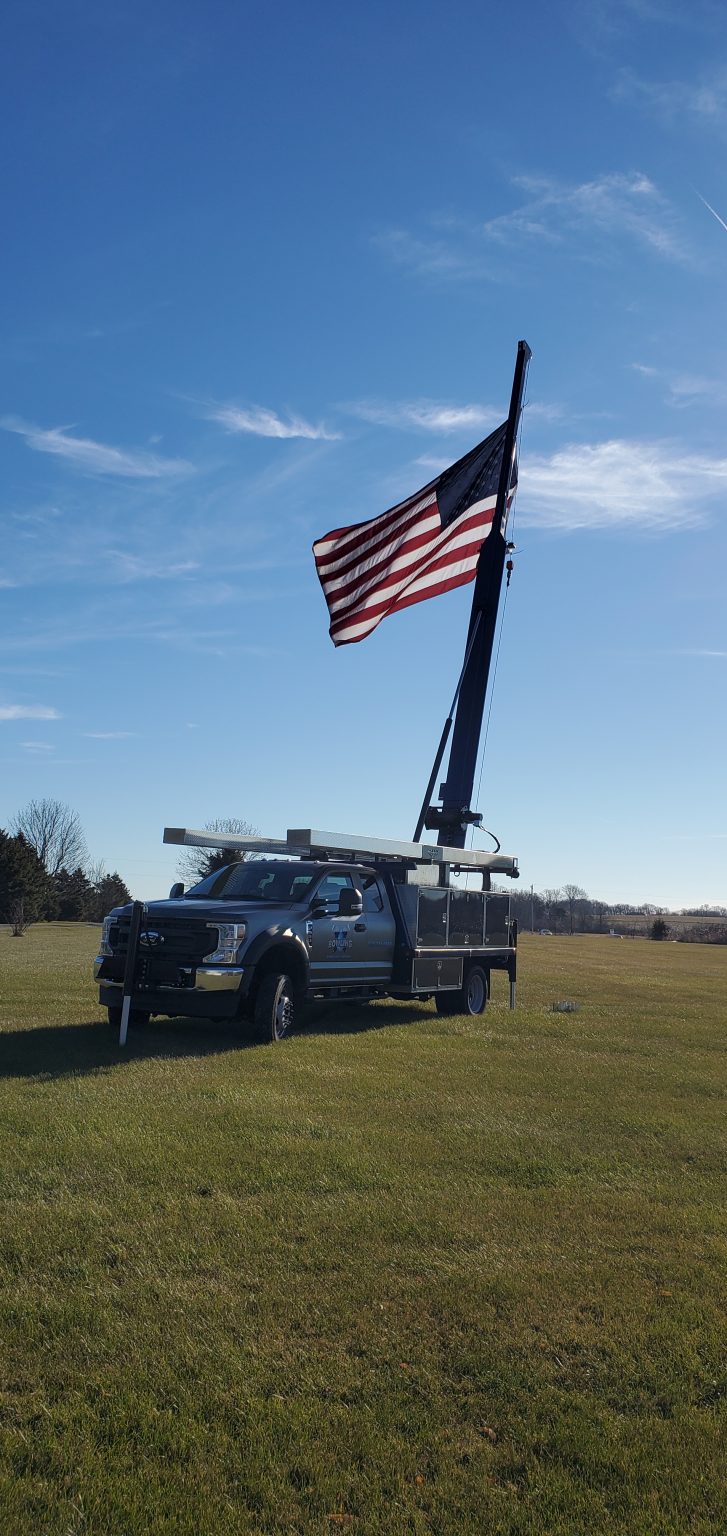 Truck and Flag pic